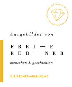 Ausgebildet von Freie Redner Agentur